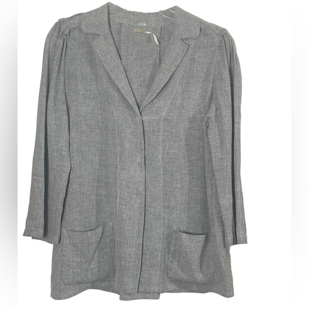 Max Studio Linen Blend Blazer. Size Large Guc